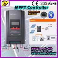 24V/48V 40A Solar Regulator MPPT Solar Charge Controller Solar Charge Controller Solar Controller Wi