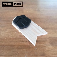 Tanda Arah Kiblat Kayu | Wooden Kiblat Sign | Solid wood