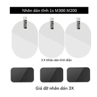 3 Miếng Dán Tĩnh VHB Cho 70mai Dash Cam 1S M200 M300 Giá Đỡ Phim-Miếng Dán Keo Tự Động Cho Thiết Bị 