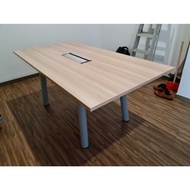 Rectangular Shape Meeting Table Conference Table (6 Feet/8 Feet) - Home & Office System - V-Q Series