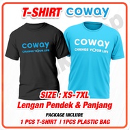 T-shirt Coway Premium 100% Microfibre Blue & Black XS-7XL