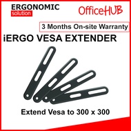 OFFICEHUB Monitor Vesa Extender / Converter / Monitor Vesa Length 300 x 300mm