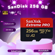 เมมโมรี่การ์ด SanDisk Extreme Pro 256 GB V30 U3 C10 A2 with SD adaptor (SDSQXCD-1T00-GN6MA) จัดส่งฟร