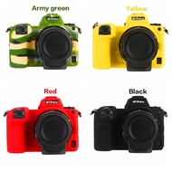 Colorful Soft Rubber Silicon Case Body Cover for Nikon Z7 Z6 Z7II Z6II Camera Protector Frame Skin Portable Bag Accessories
