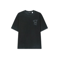 FILA x WE11DONE T Shirt Mens Blue Ink Black F11U626104F-BK
