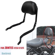 Motorcycle Passenger Seat Rear Backrest Frame Accessories Mounting Kit For ZONTES 125C C125 125 C
