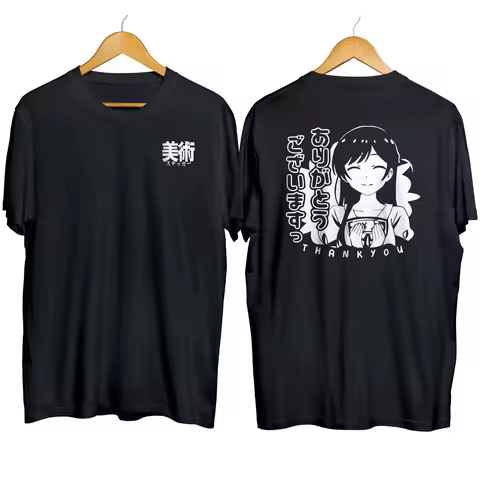T-shirt distro anime sticker MIZUHARA CHIZURU - KANOJO OKARISHIMASU combed 30s