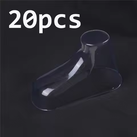 20Pcs Clear Plastic Baby Feet Display Baby Booties Shoes Socks Showcase Feet Display Half Boots Shoe