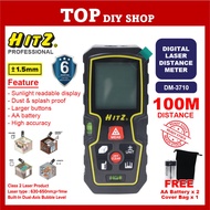 HITZ Digital Laser Distance Meter 100M