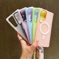 For Samsung Galaxy A05 A05S A56 A54 A25 A35 A55 A15 A17 A06 A36 A26 A16 Phone Case Candy Color Matte