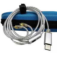 Headphone Cable typec Plug Headphone Upgrade Cable mmcx/ie80s/QDC Pin/0.78 Pin with Microphone Wire