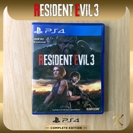 แผ่นเกมส์ PS4 : Resident Evil 3 มือ2 (Zone 3) รองรับภาษาไทย🇹🇭 พร้อมส่ง!!!