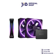 CASE FAN (พัดลมเคส) NZXT F120 RGB DUO TRIPLE PACK BLACK