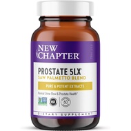 New Chapter Prostate Supplement - Prostate 5LX with Clinical Strength Saw Palmetto + Fermented Selen