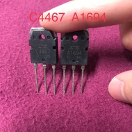 1pc A1694 C4467 2SA1694 2SC4467 TO-3P Tube Amplifier Paired Original New
