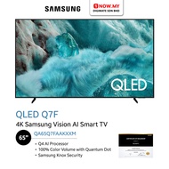 SAMSUNG 65" Q7F QLED 4K Vision AI Smart TV QA65Q7FAAKXXM | TV Pintar 智能电视