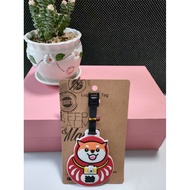 Luggage Tag Name Tag Dog Shiba Inu Dog Luggage Tag UJ31
