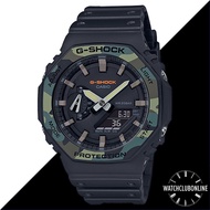 [WatchClubOnline] GA-2100SU-1A Casio G-Shock Camouflage Men Casual Sports Watches GA2100SU GA2100 GA-2100GA-2100SU
