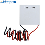 Aideepen TES1-7102 Refrigeration Sheet 23X23MM DC 5-8V 2A Semiconductor Refrigeration Sheet Max Temp