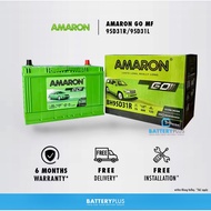 [ Installation Provided ] N70Z | N70ZL | 95D31R | 95D31L Amaron GO MF Car Battery Bateri Kereta