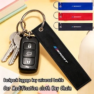 Car Modification Key Pendant Canvas Keychain Motorcycle Canvas Keychain，For F30 F10 E90 E46 E60 G20 