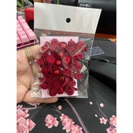 (5 buttons)_set of decorative shirt knots