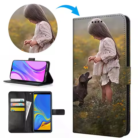 Customized Leather Flip Case For LG G6 G7 G8 G8X G8S ThinQ V40 V30 Plus V50 V60 K42 K61 K51 K51S K50