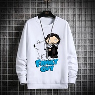 Crewneck Guy Sweater Cotton Fleece