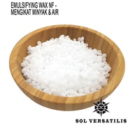 Emulsifying Wax NF 50 Gram / Emulsion Wax / Emulsifier Kosmetik Pastilles - Sol Versatilis