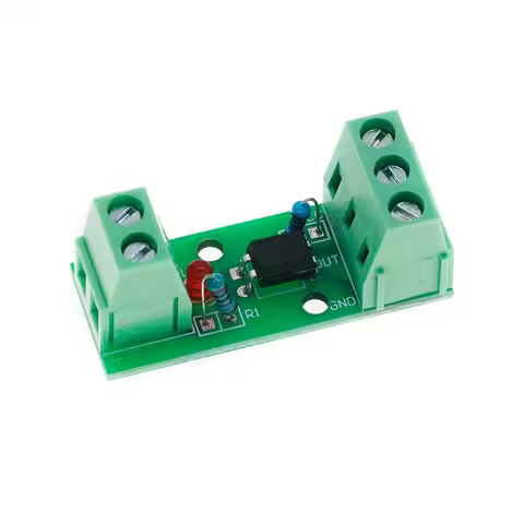 PC817 EL817 12V 1CH 1 Channel Way Optocoupler Isolation Module Board Rail Holder PLC Processors Isol