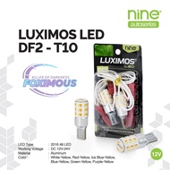 T10 DF2 Luminous Led Lights 2 Twilight Modes Superbright Turn Signals Luximos DF2 Premium T10