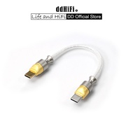 DD ddHiFi TC05 M2 USB-C 2.0 to USB-C OTG Decoding Data Cable, Reversed Usage Can Be Used for Emergen