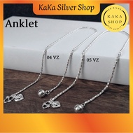 925 Silver Bracelet & Anklet VZ | Gelang Tangan & Gelang Kaki VZ Perak 925 |