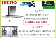 TECNO HOOD AND HOB BUNDLE PACKAGE FOR ( KA 9808 &amp; SR 828SV) / FREE EXPRESS DELIVERY
