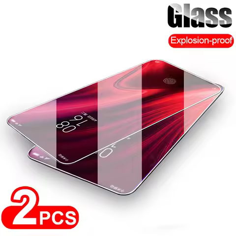 2Pcs Screen Protector for Xiaomi Mi 9T Pro Pocophone F1 Protective Glass for Xiaomi Mi 9 9 Lite 8 SE