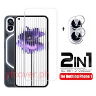 Nothing Phone 1 Tempered Glass For Nothing Phone1 Phone 1 Transparent 2 in 1 Screen Protector and Ca