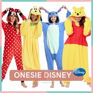 DISNEY ADULT ONESIE MICKEY STITCH WINNIE EEYORE etc.