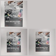 SYAMAL MIX MEDIA PAPER PAD 10'S | 300GSM (AVAILABLE IN SIZE A4 | A3)