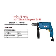 Hyco IPD1313 500W Electrical Impact Drill