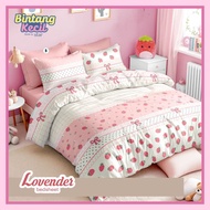 KATUN Bedspread/bed cotton TAIWAN/CVC SMOOTH star strawberry shake pastel pink strawberry grid pitta