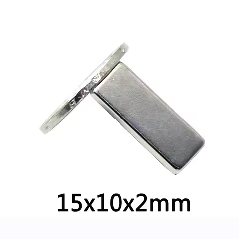 15x10x2mm Strong Magnet Block Cuboid Magnets 15*10*2 mm For Home Refrigerators, Offices DIY 15x10x2