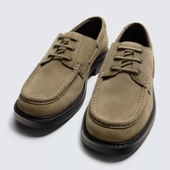 Zara authentic thick-soled suede deck shoes size 39 fullbox