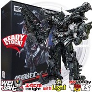 Wei Jiang Transformable Robot - W8600 M06 Legendary Warrior ( Oversized & Modified Studio Series Gri