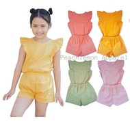PL Kids- TERNO SET FOR KIDS Girl, SANDO SHORT COTTON