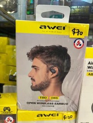 Awei T80/無線耳機/開放式耳機/遊戲耳機/wireless gaming earbuds/Bluetooth/headsets/noise reduction