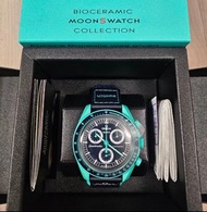 Swatch x Omega Bioceramic Moonswatch Mission On Earth Polar Lights SO33L103