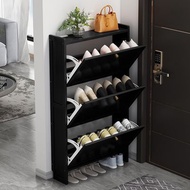 Multi-layer Ultra Thin Shoe Cabinet Large Capacity Shoe Rack Shoe Rack Home Space Saving Shoe Shelf Almari Kasut 鞋柜