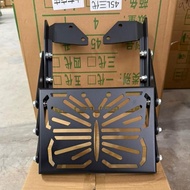 Modenas Kriss 110 MR3 Monorack Lipat + Top Box ABS Alien LED Aluminiun Combo Box Motor 28L 36L 45L