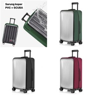 Clear Elastic luggage Protective cover/Transparent luggage cover