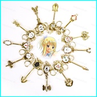 BY2 FAIRY TAIL Keychain Anime Zodiac Spirit Keyring Aquarius Capricorn Virgo Loke Cosplay Key Chain 